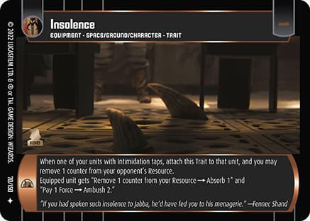 Insolence