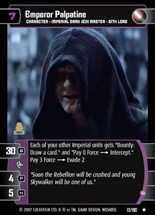 Emperor Palpatine (G)