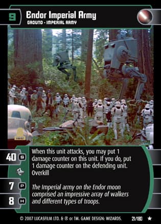 Endor Imperial Army