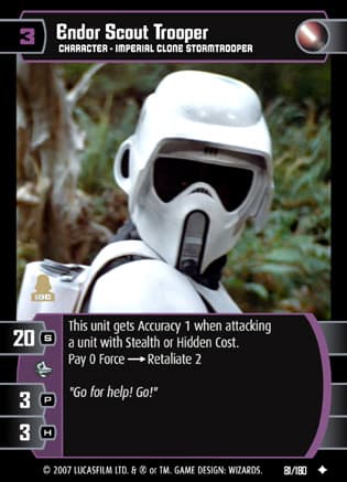 Endor Scout Trooper