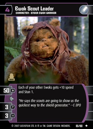 Ewok Scout Leader