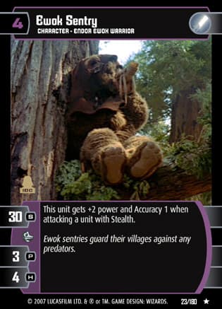 Ewok Sentry