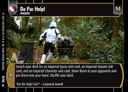Go for Help!