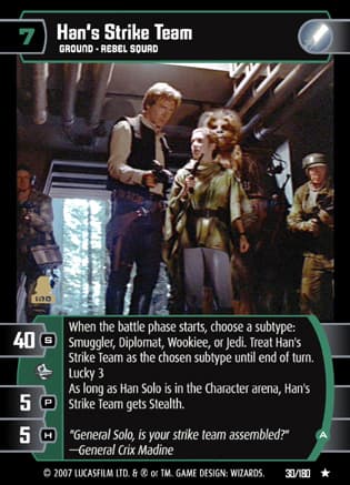 Han's Strike Team (A)