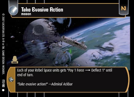 Take Evasive Action