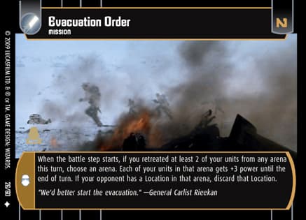 Evacuation Order