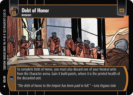Debt of Honor