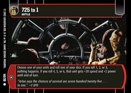 725 to 1