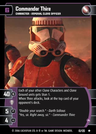 Commander Thire (A)