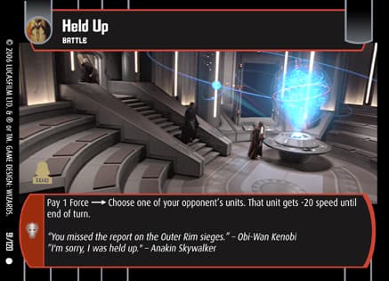 Held Up