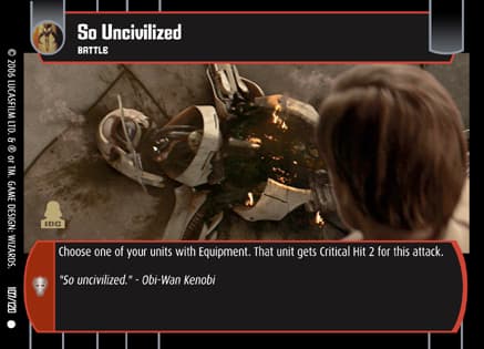 So Uncivilized