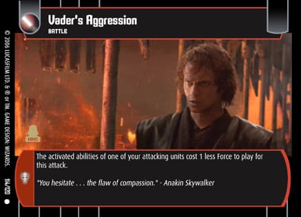 Vader's Aggression