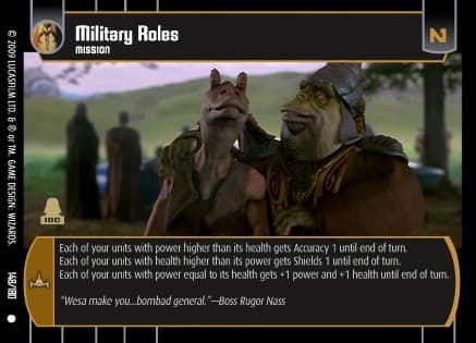 Military Roles