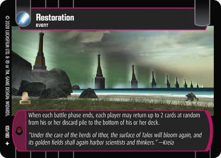 Restoration