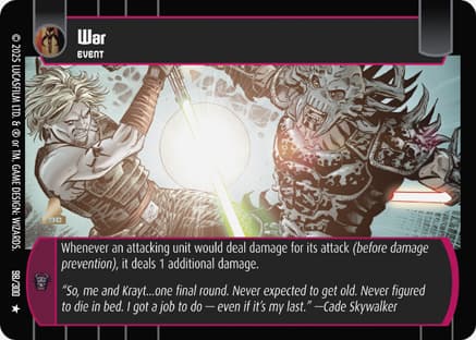 War