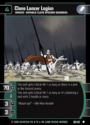 Clone Lancer Legion