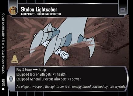 Stolen Lightsaber