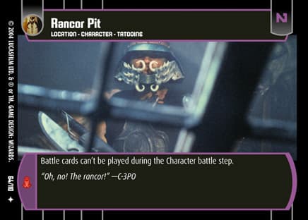 Rancor Pit