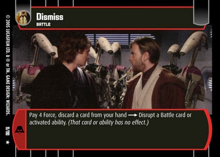 Dismiss