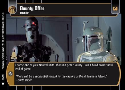 Bounty Offer