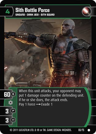 Sith Battle Force