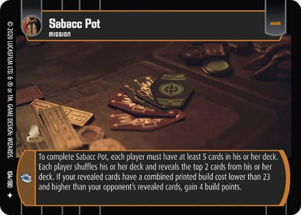Sabacc Pot