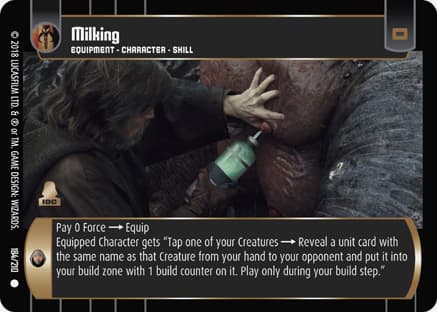 Milking