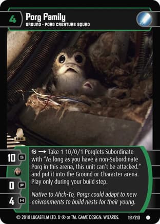 Porg Family