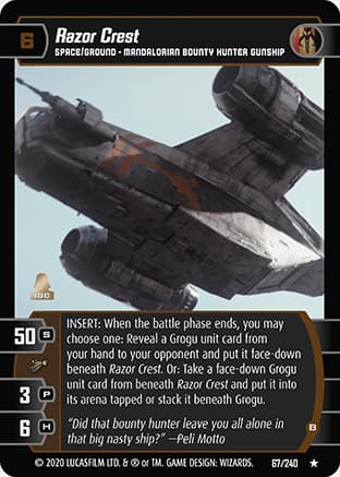 Razor Crest (B)