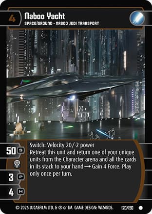 Naboo Yacht