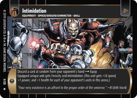 Intimidation