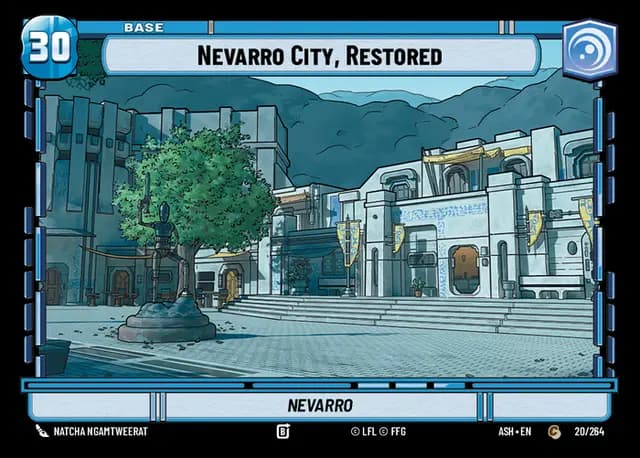 Nevarro City, Restored - Nevarro