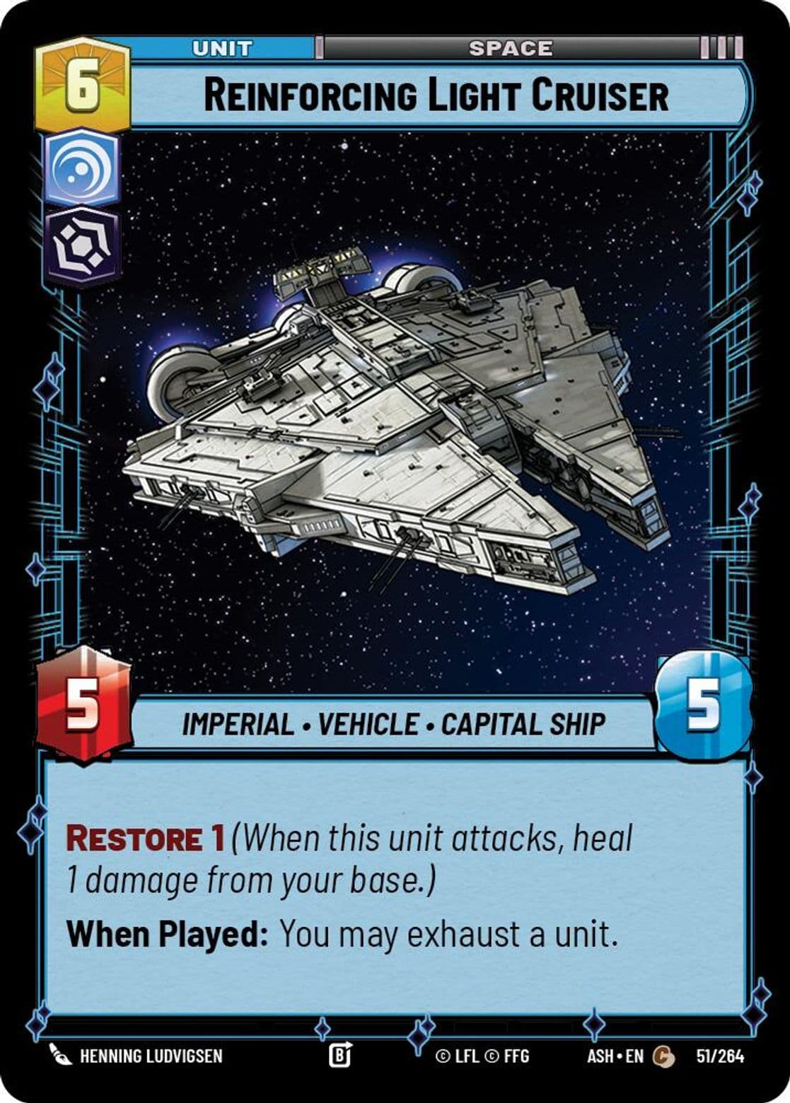 Reinforcing Light Cruiser