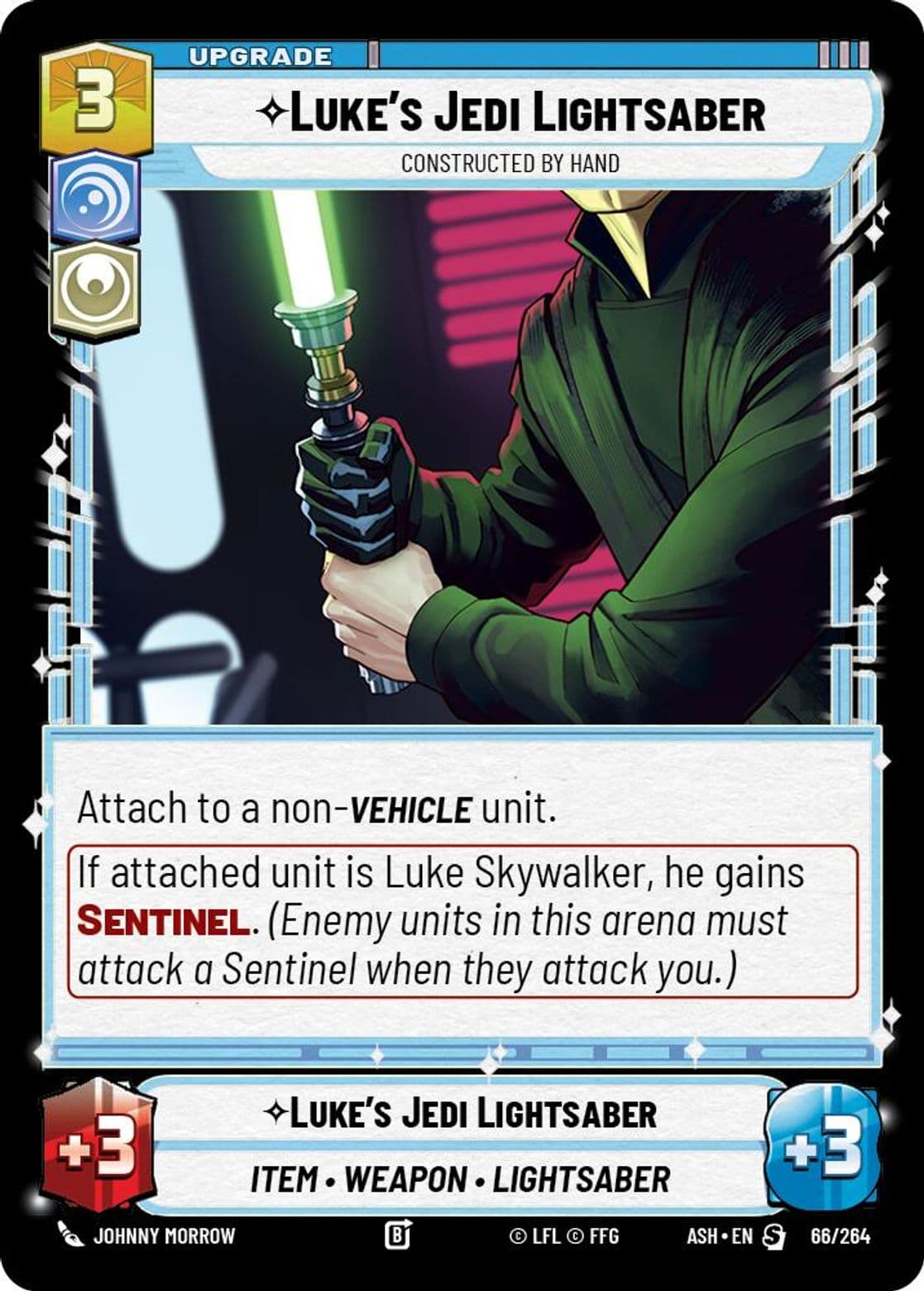 Luke's Jedi Lightsaber - Constructed by Hand
