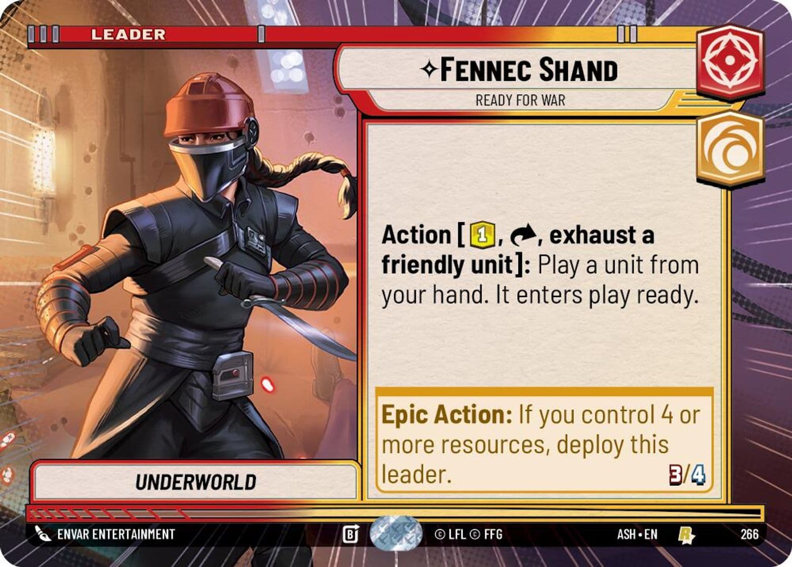 Fennec Shand - Ready for War