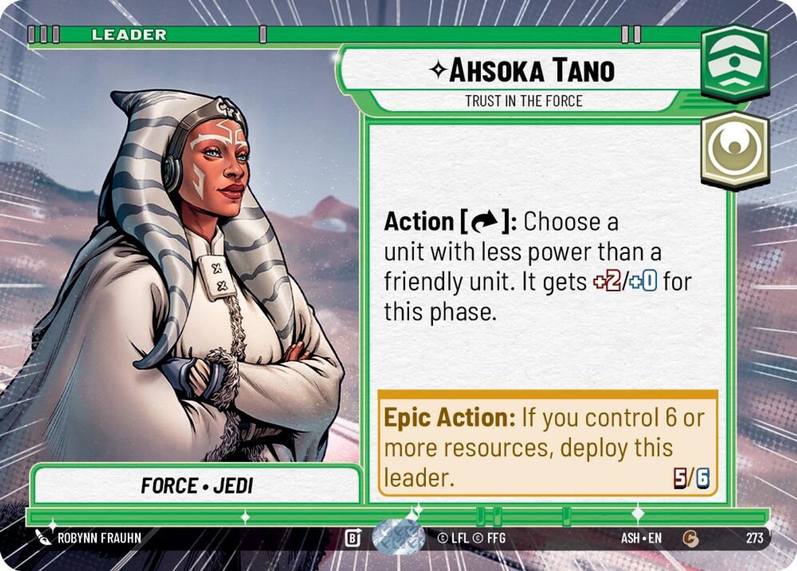 Ahsoka Tano - Trust in the Force
