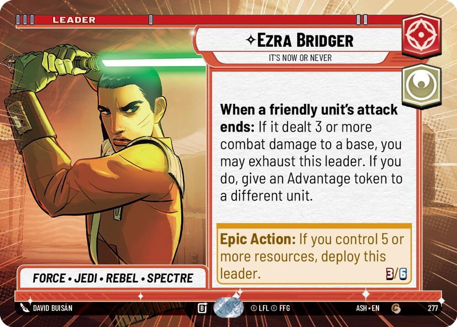 Ezra Bridger - It's Now or Never