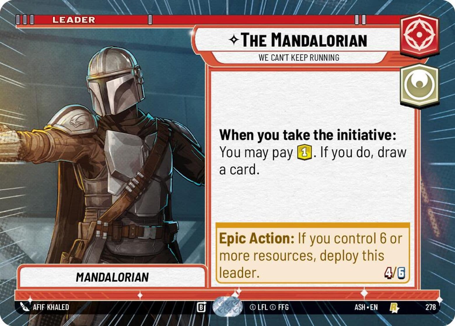 The Mandalorian - We Can't Keep Running