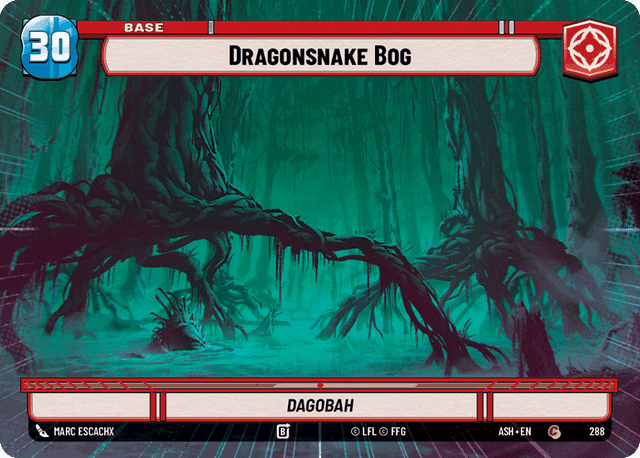 Dragonsnake Bog - Dagobah