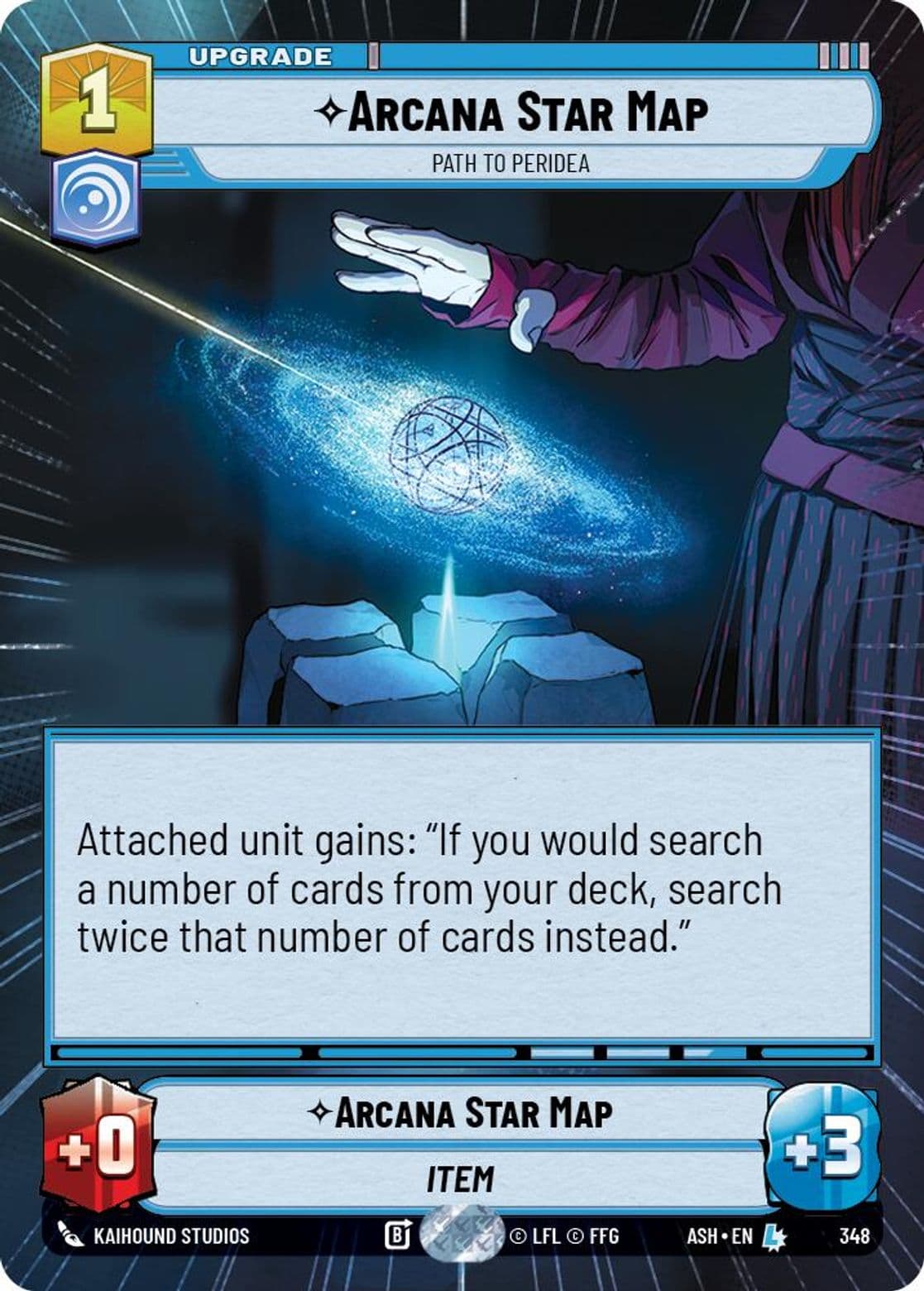 Arcana Star Map - Path to Peridea