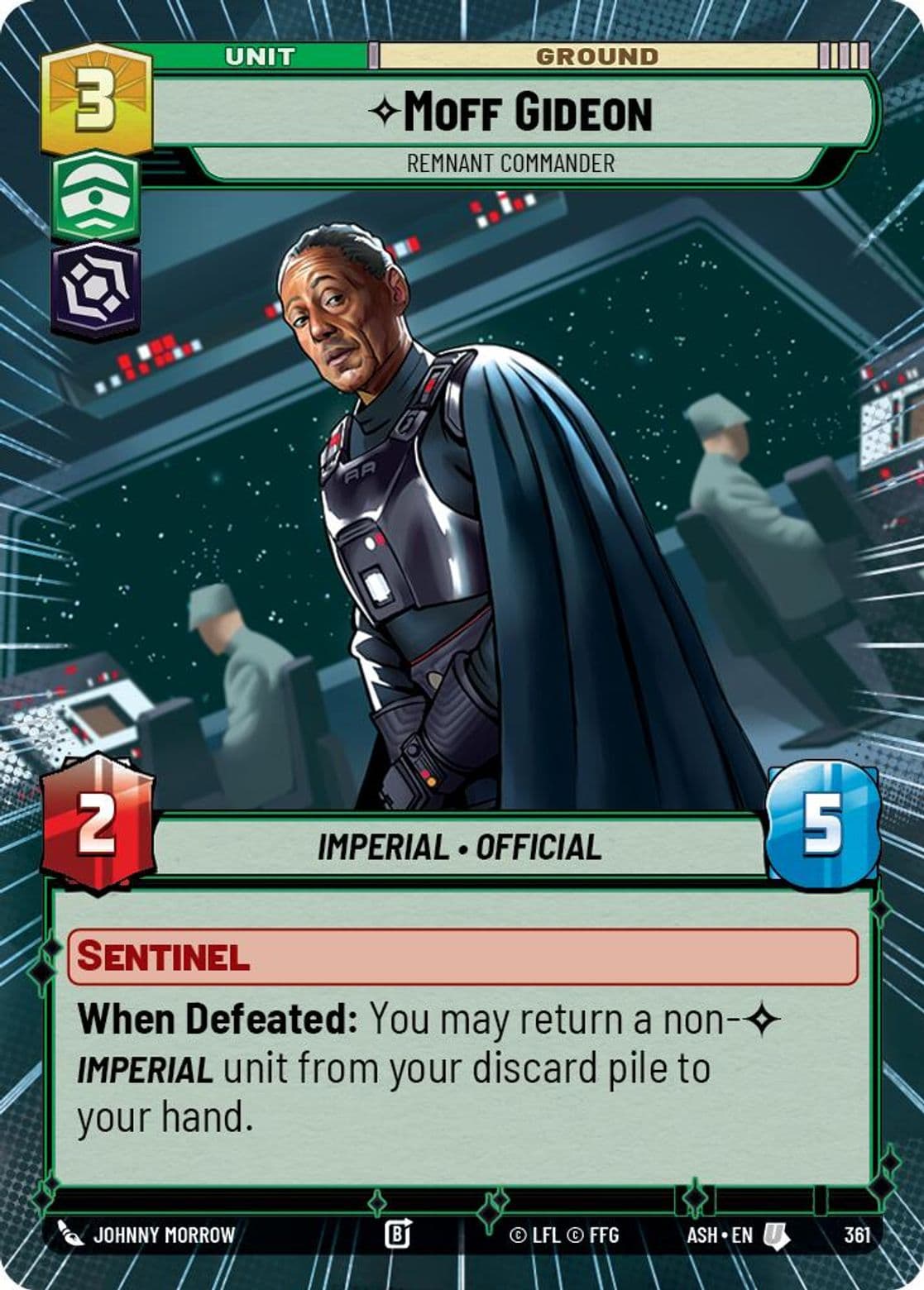 Moff Gideon - Remnant Commander