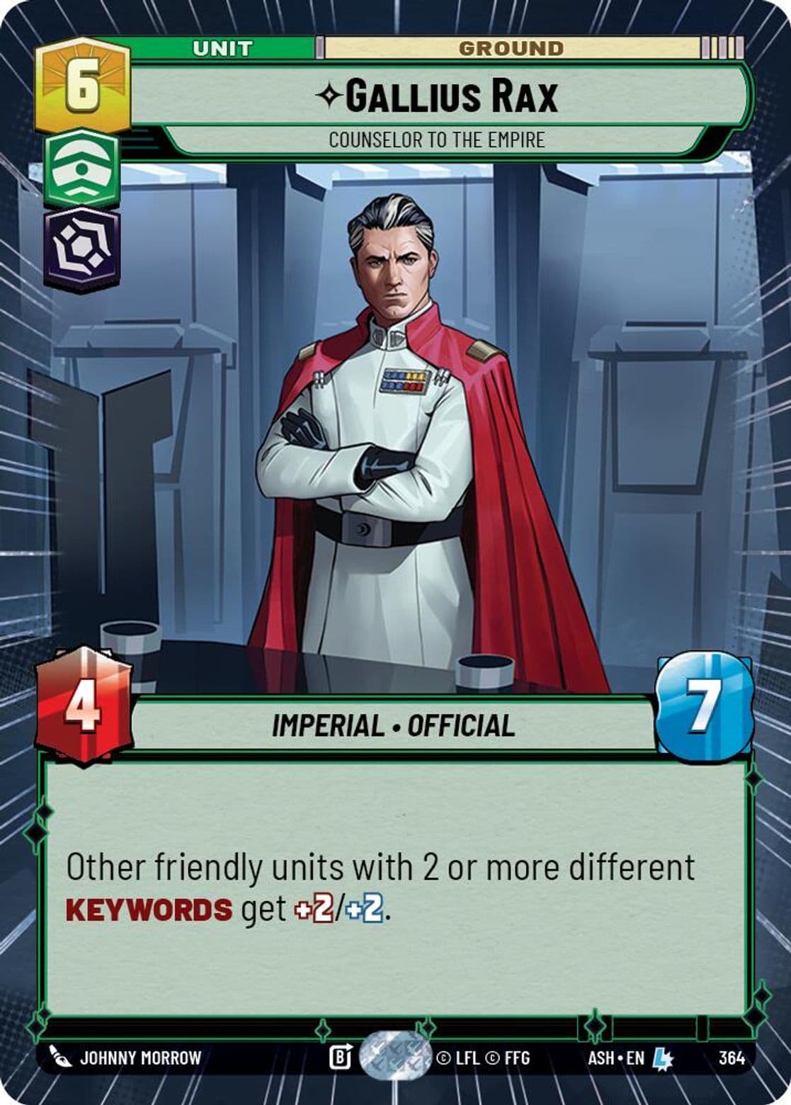 Gallius Rax - Counselor to the Empire