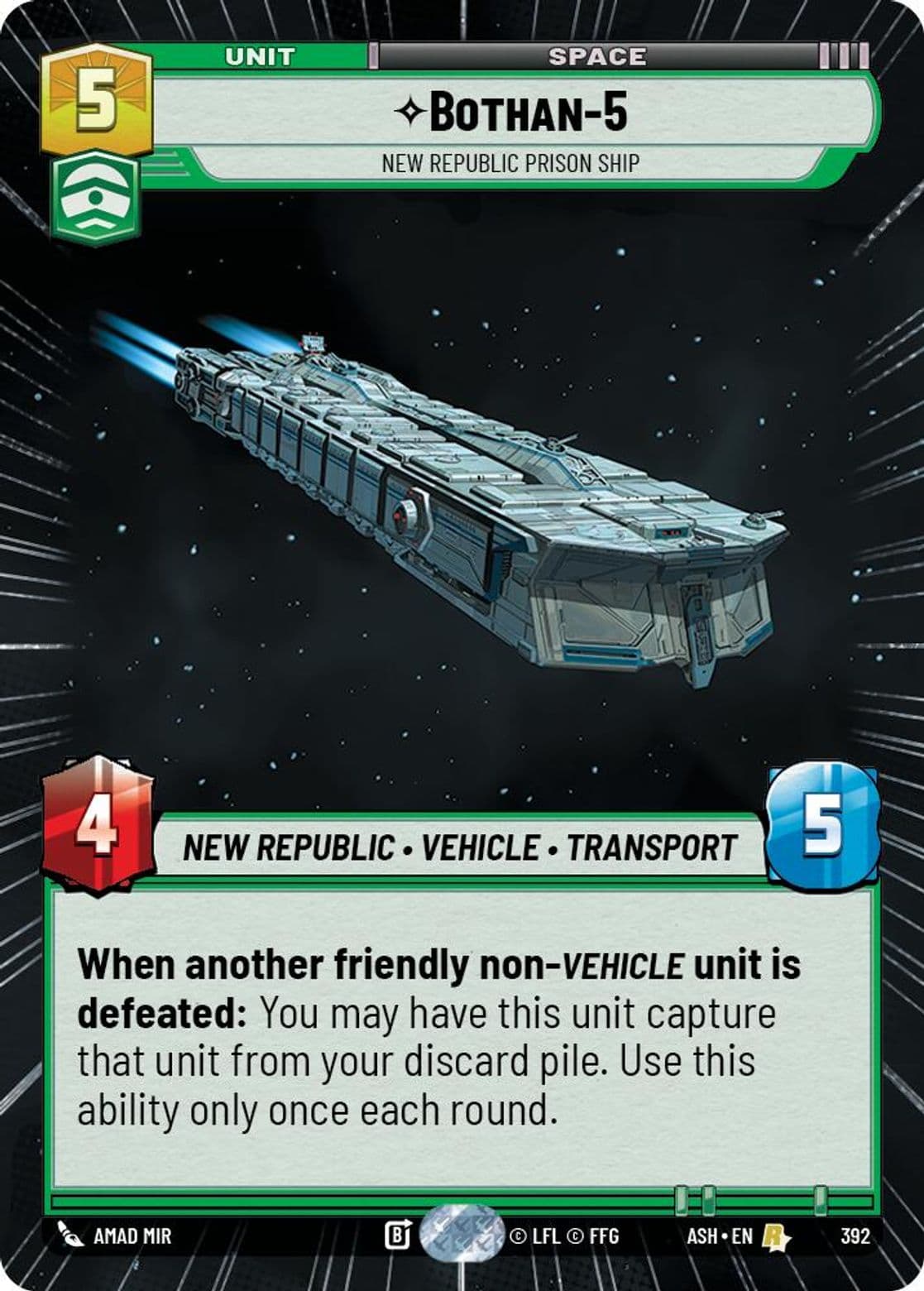 Bothan-5 - New Republic Prison Ship