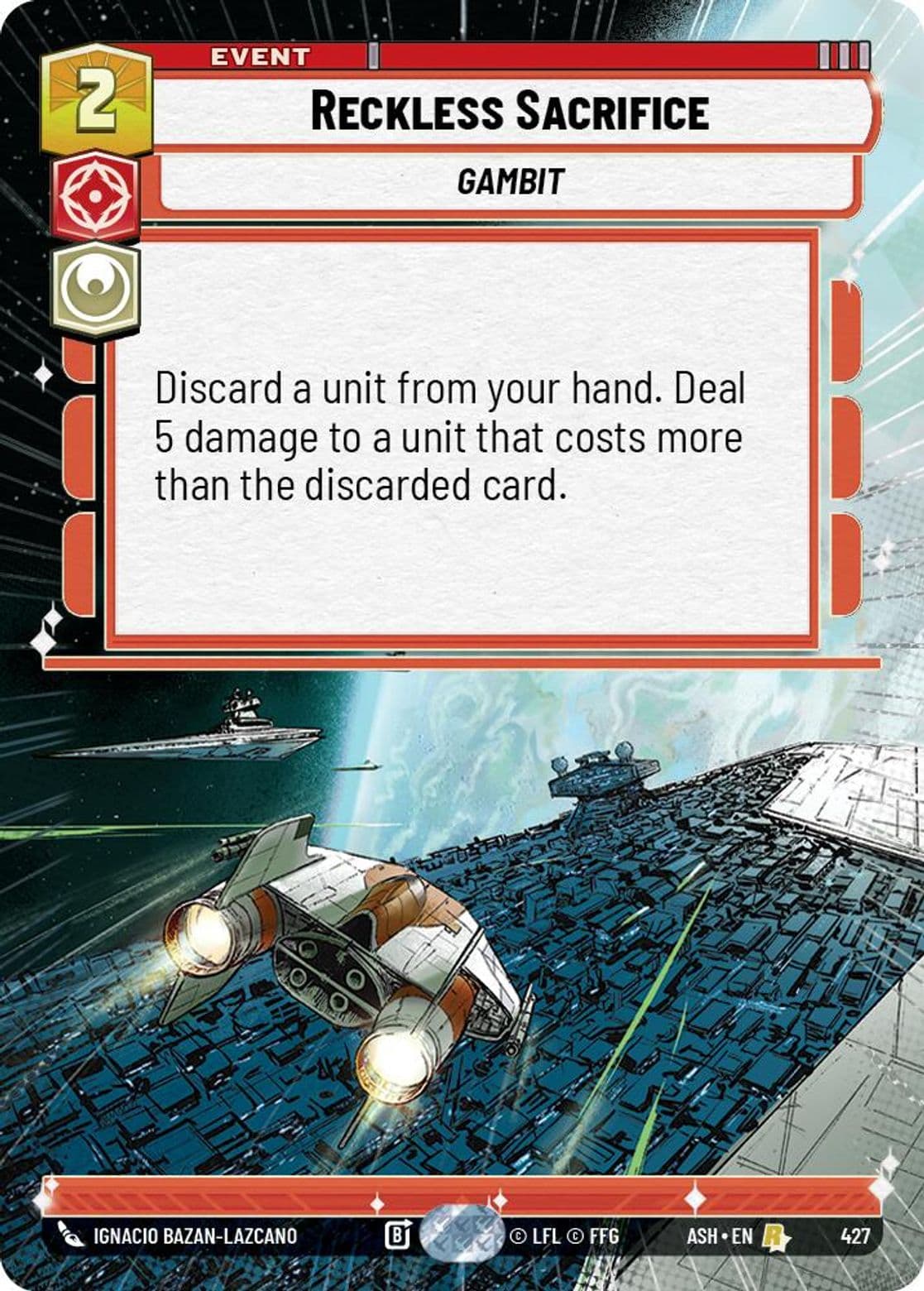 Reckless Sacrifice