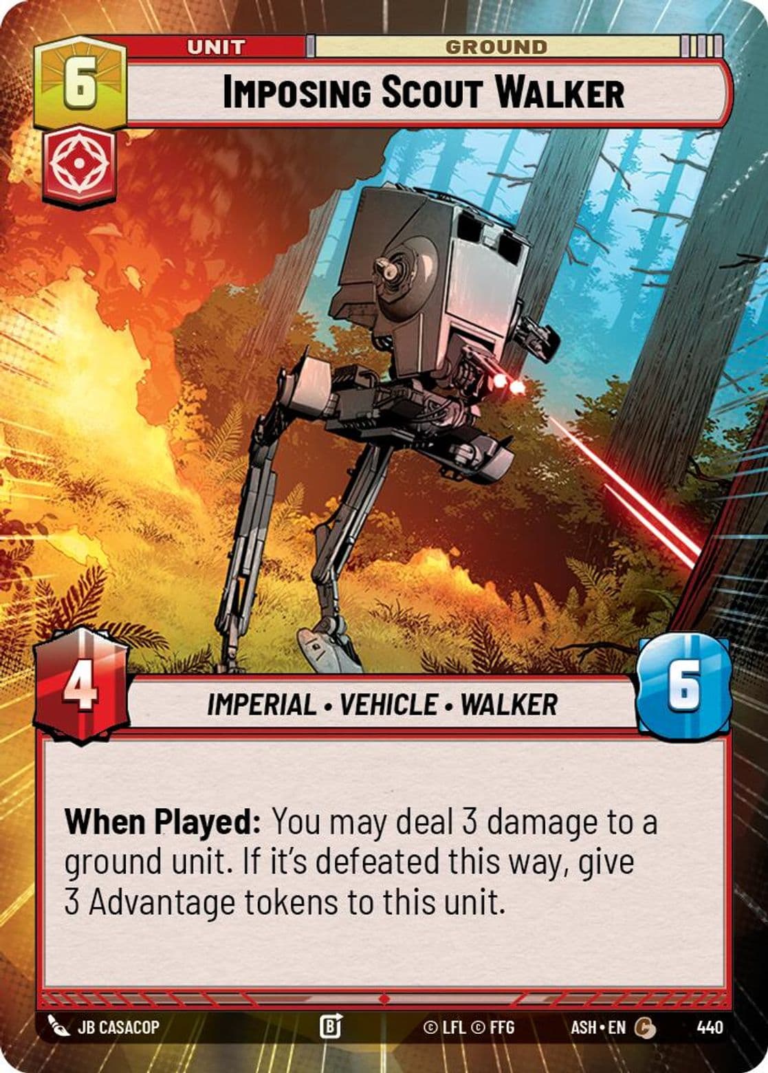 Imposing Scout Walker