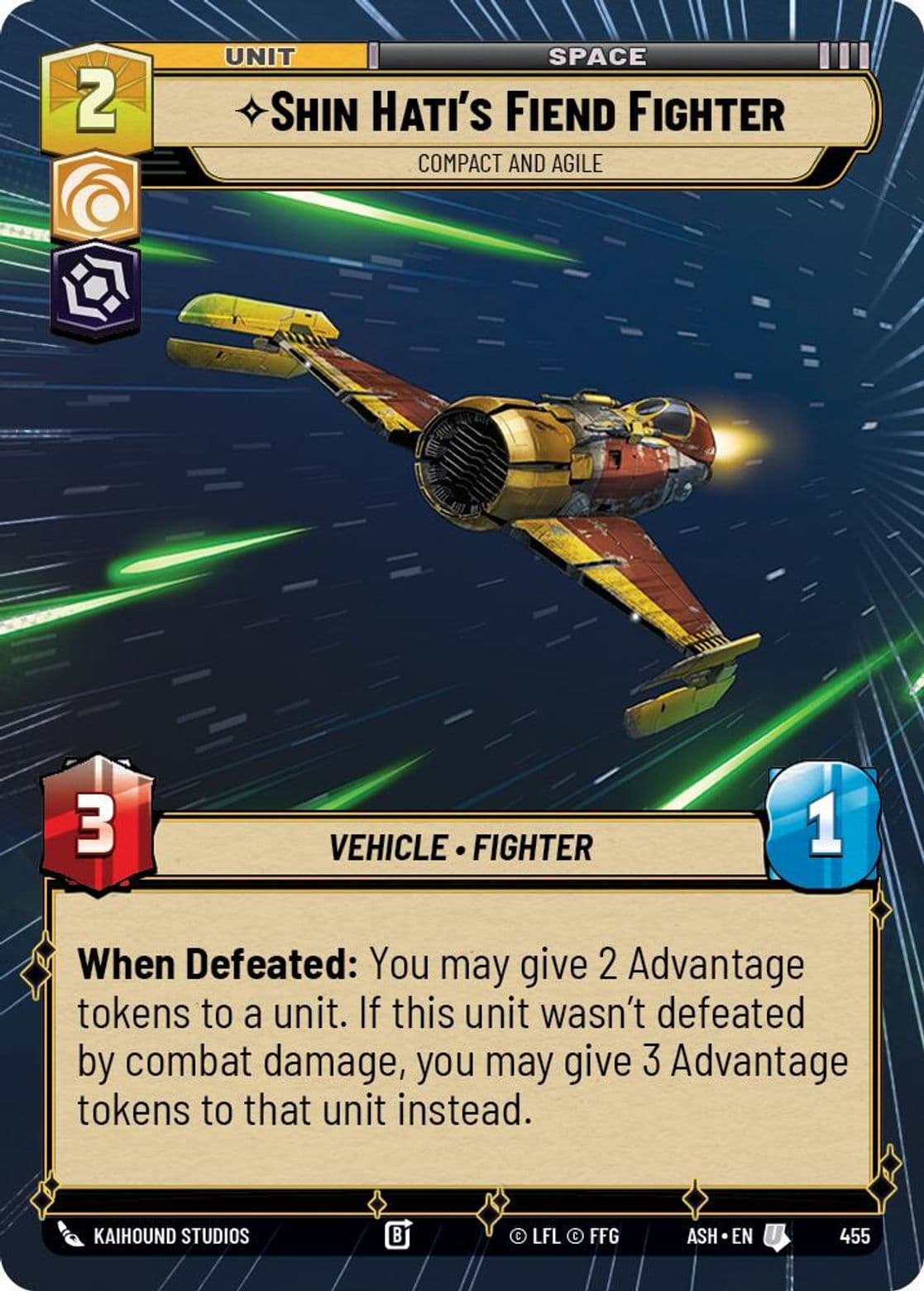Shin Hati's Fiend Fighter - Compact and Agile
