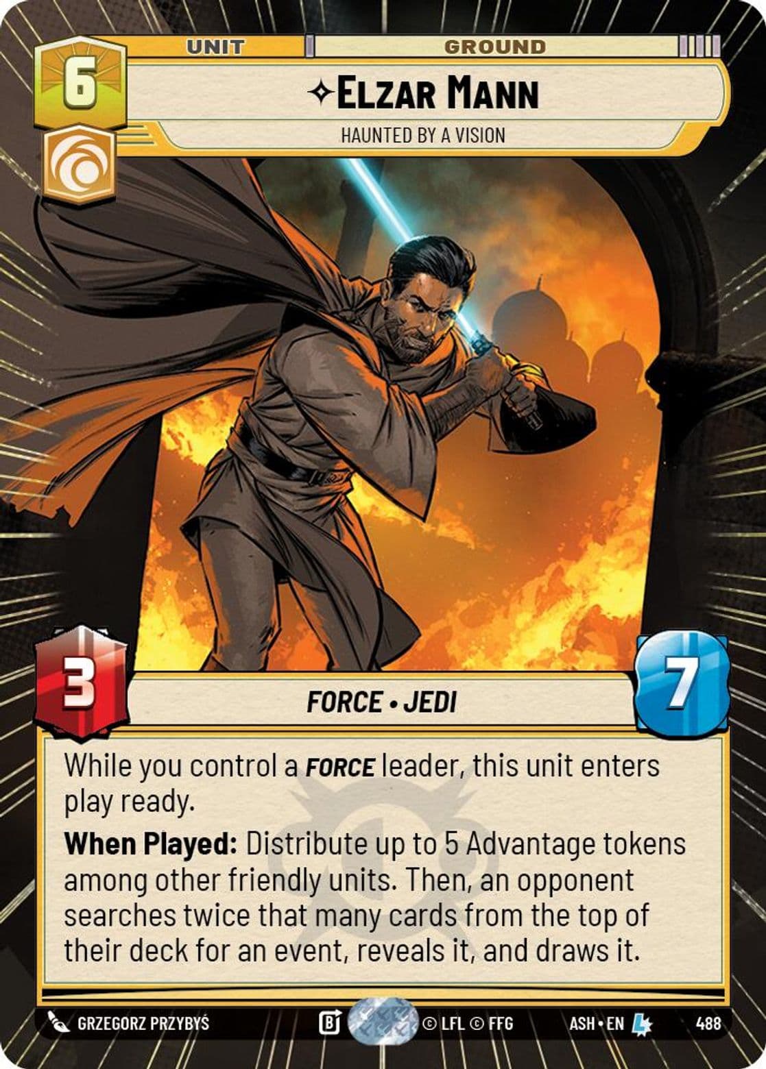 Elzar Mann - Haunted by a Vision