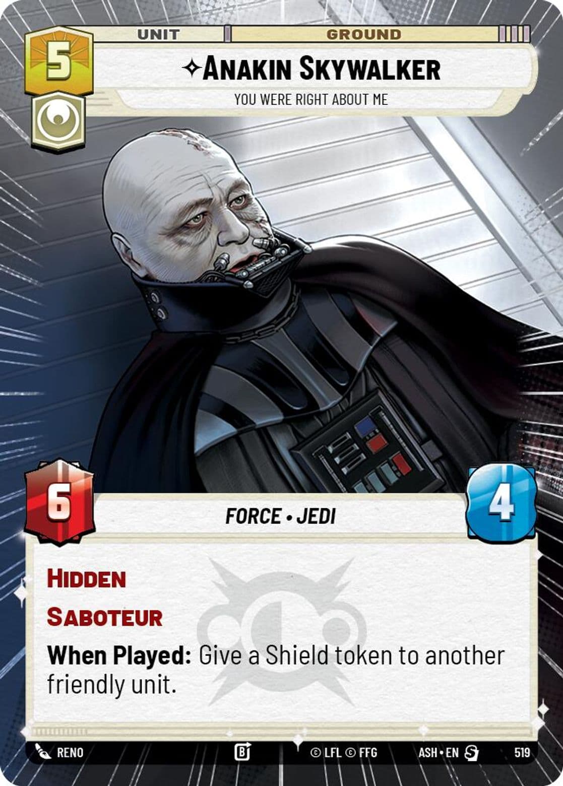 Anakin Skywalker - You Were Right About Me