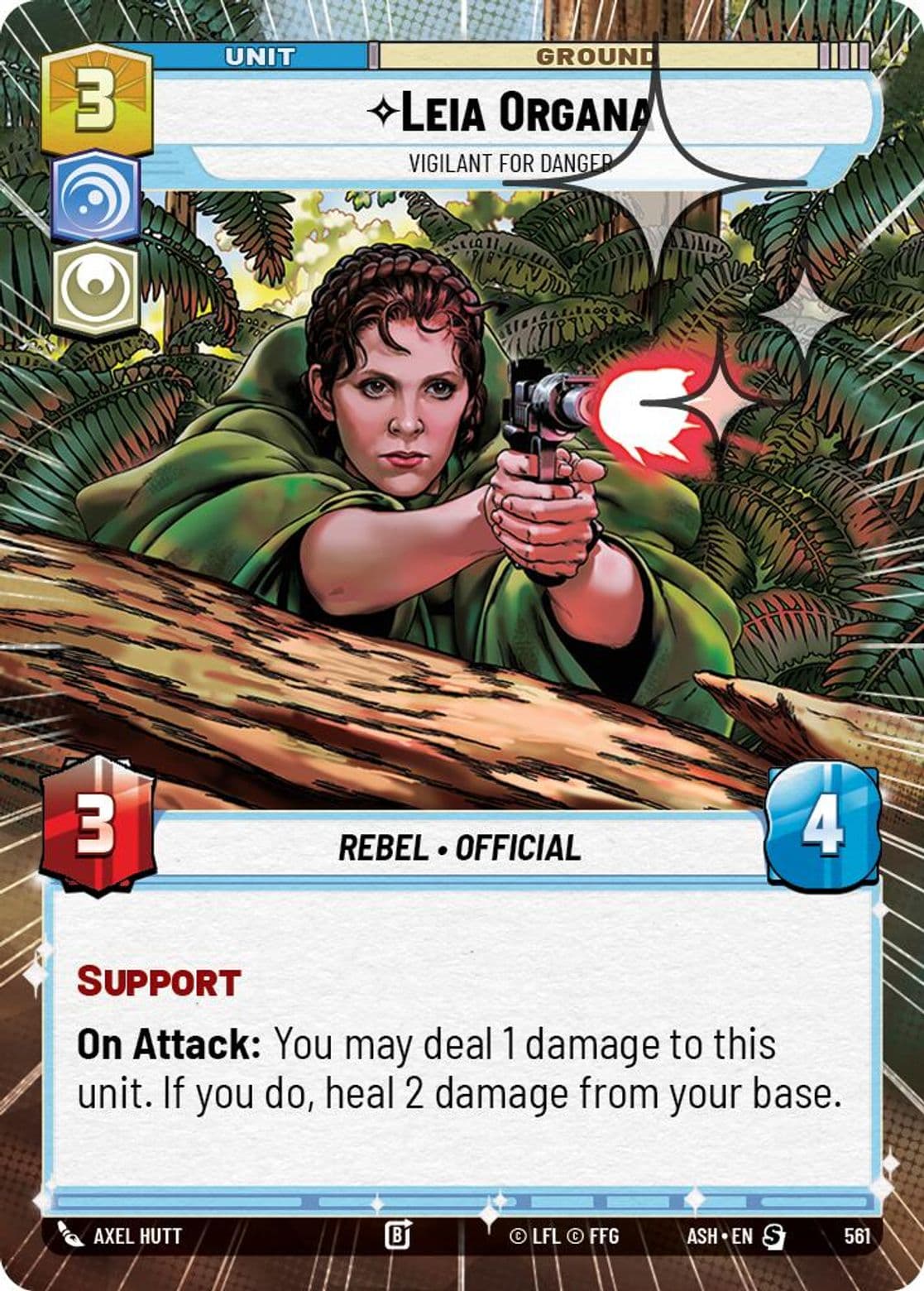 Leia Organa - Vigilant for Danger