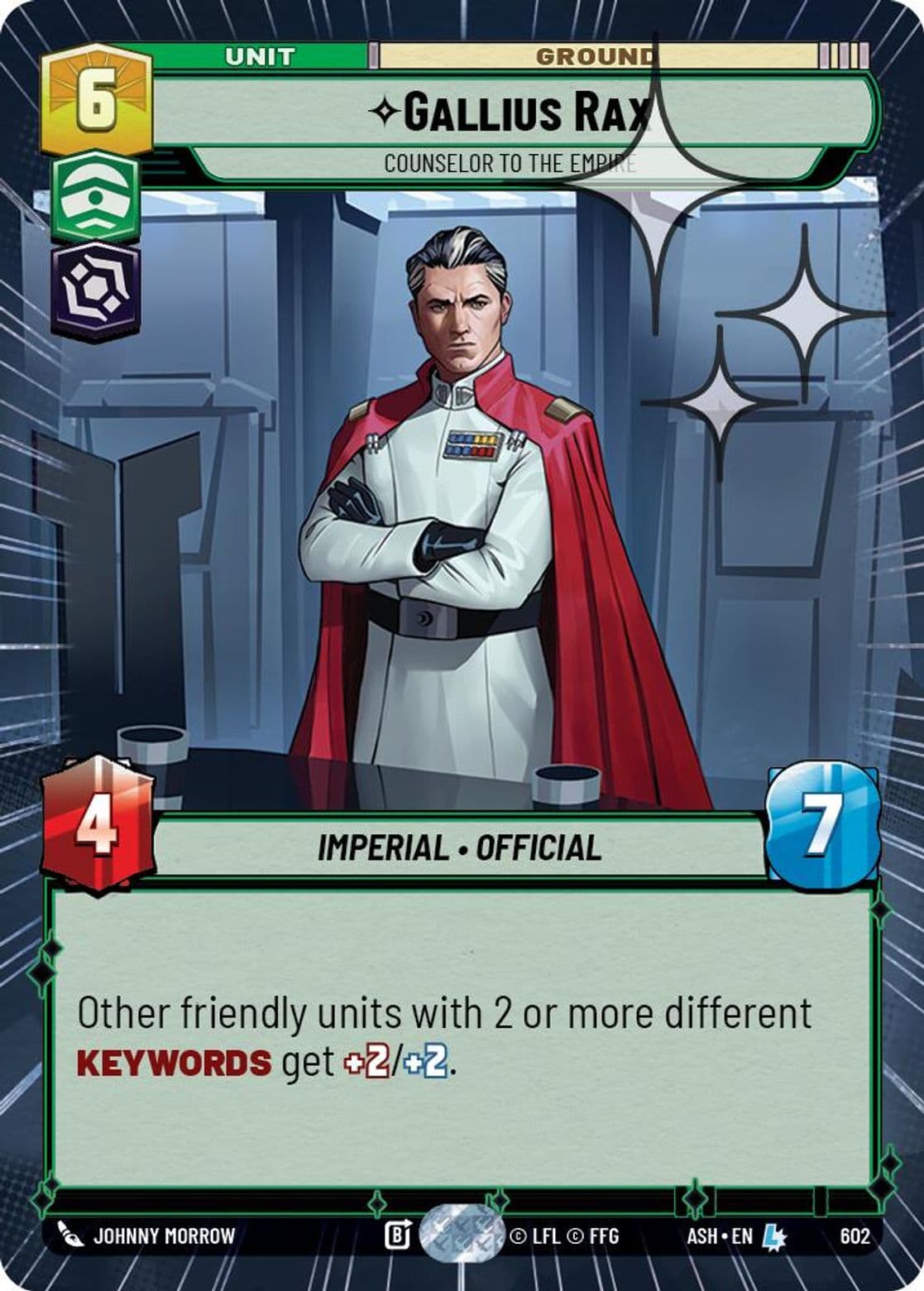 Gallius Rax - Counselor to the Empire